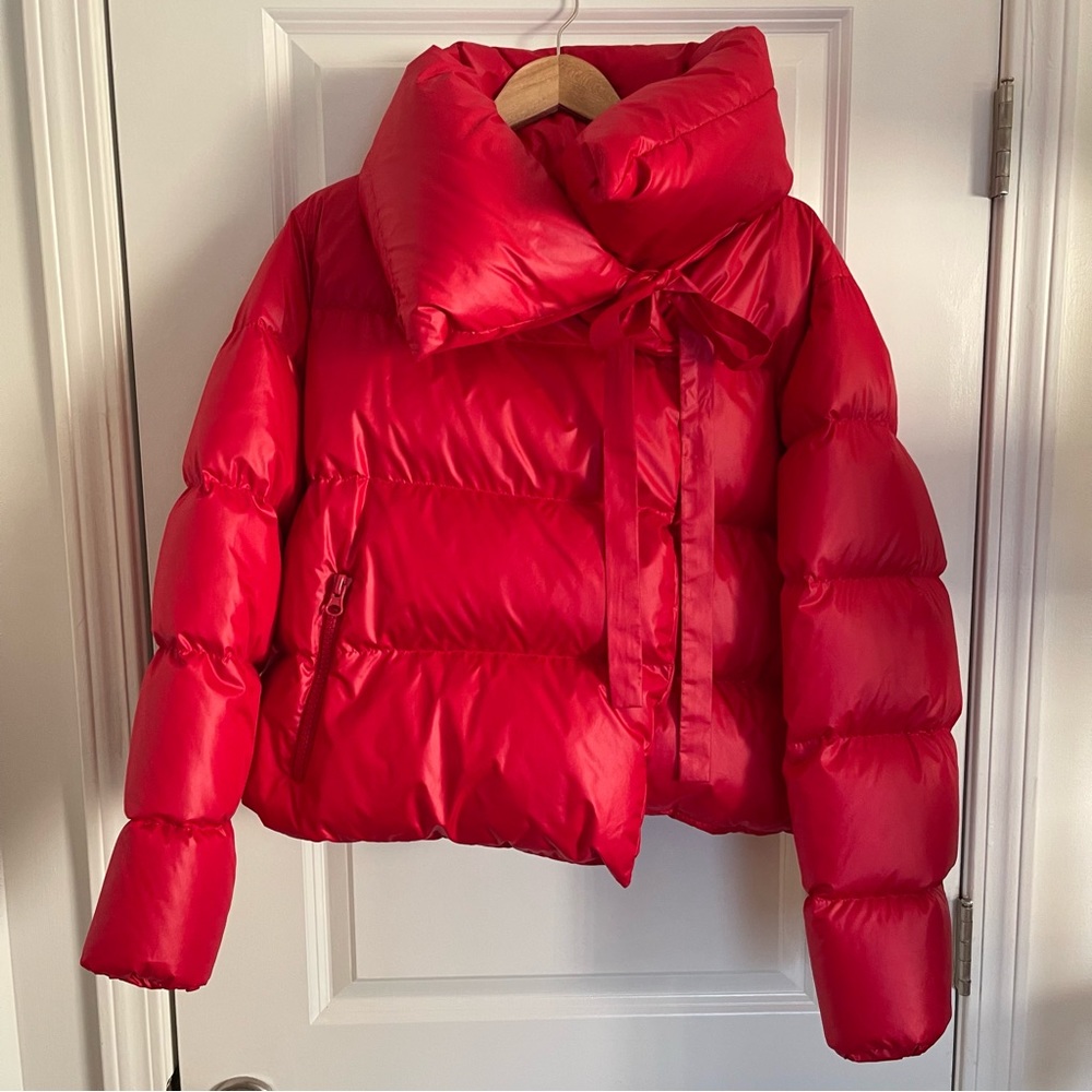 BACON CROPPED PUFFER COAT